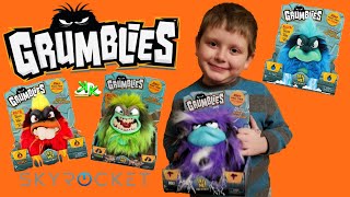 Grumblies by SkyRocket Toys  Kouli Kollector and Dad make Bolt Meltdown [upl. by Anh829]