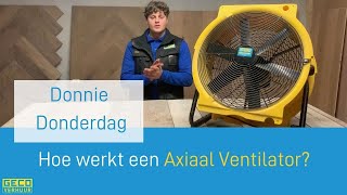 Hoe werkt een Ventilator  Uitleg over Dryfast Axiaal Ventilator  GECO Verhuur [upl. by Ajet]