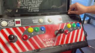 How to Adjust the Volume of my NEO GEO MVS Arcade Cabinet [upl. by Nibroc]