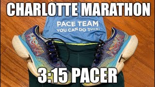 Charlotte Marathon 315 Pacer Proj HOU245 Day 63 [upl. by Tolkan]