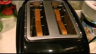 Kitchen Living Aldi 2Slice Toaster Review [upl. by Atenik226]