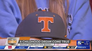 National Signing Day Bearden baseball standout signs with Tennessee [upl. by Arimat]