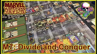 Marvel Zombies  A Zombicide Game  Mission 7 Divide and Conquer [upl. by Hsirt]