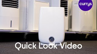 MEACO DD8L Junior Desiccant Dehumidifier  Quick Look [upl. by Osgood136]