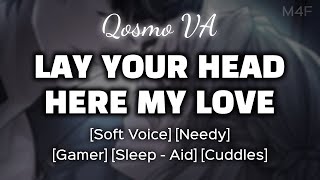 Cuddling Your Needy Boyfriend While He Games M4F Soft Voice Boyfriend ASMR Audio Roleplay [upl. by Leelah]