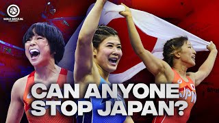 Womens Wrestling Highlight  All Points Scored by Team Japan  Senior World Championships 2023 [upl. by Dihsar60]