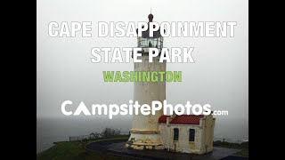 Cape Disappointment State Park Washington Campsite Photos [upl. by Yaned]