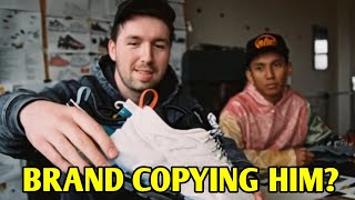 HUGE BRAND Copied YouTuber Shoe Design Reacts  Callux NoTwoWays Shoes  shorts [upl. by Nnyrat]