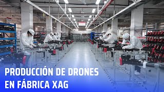 Producción de drones en fábrica XAG [upl. by Kelton]