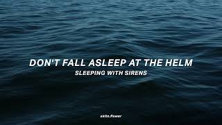 Dont fall asleep at the helm  Sleeping With Sirens  sub esp  lyrics [upl. by Drawyeh918]