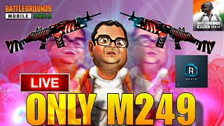 Full Camping and M249 se Rada  DAY 54 BGMI LIVE STREAM newstreamer newupdate [upl. by Ahsema]