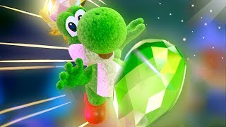 Yoshis Crafted World All Cutscenes Movie  All 8 Short Movies Unlocked Yoshi Theater [upl. by Amyaj]