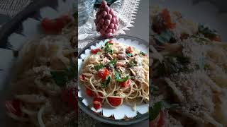 Spaghetti cozze gamberetti e pomodorini ciliegino [upl. by Isnyl]