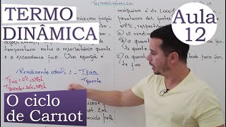 Termodinâmica  Aula 12 O ciclo de Carnot [upl. by Lrak]