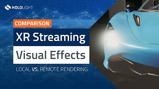 XR Streaming Local vs Remote Rendering  Hololight Stream [upl. by Clausen216]