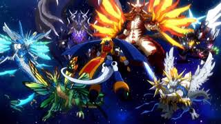 Card Fight Vanguard GZ Theme Zeroth Dragon the World be Silent [upl. by Darnok]