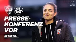 Schanzer Pressekonferenz vor FC Ingolstadt 04 vs FC Hansa Rostock [upl. by Aikemit558]