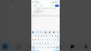 C programming in android mobile 😱sabka favourite quothello worldquot program 🤩🫶cprogramming shorts [upl. by Oninrutas]