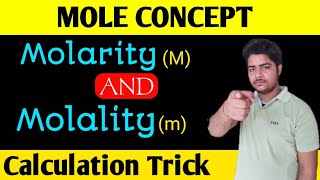 Molarity and molality class 11  mole concept  molarity and molality full explanation [upl. by Akemeuwkuhc219]