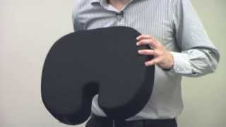 How to Correctly Use the Original McKenzie Coccyx Cushion  Relieve Tailbone Pain [upl. by Kincaid]