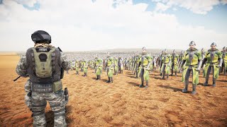 25 Million Footman Vs 60000 Modern US Soldiers  Ultimate Epic Battle Simulator 2  UEBS 2 [upl. by Varian]