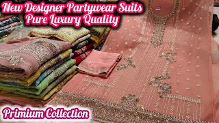 Premium Quality Heavy Embroidery Fancy Designer Partywear Suits ❤️ [upl. by Attenauqa]