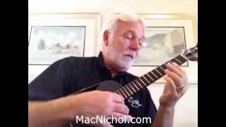 Ashokan Farewell On Ukulele By Ukupelli Max Willard [upl. by Felisha259]