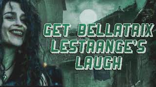 Get Bellatrix Lestrange‘s laugh  subliminal [upl. by Phelips645]