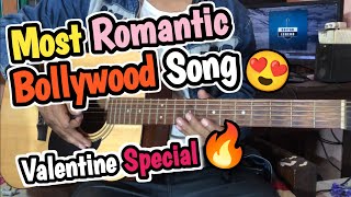 Most Romantic Bollywood Song  Tujh Mein Rab Dikhta Hai  Guitar Lesson  Cover  Chords Valentine [upl. by Lehcar835]