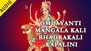 Om Jayanti Mangla Kali Bhadrakali Kapalini  Suresh Wadkar  Jai Maa Ambe  Devotional Song [upl. by Nuli]