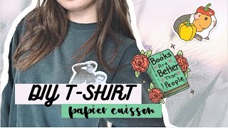 DIY  PERSONNALISER SON PROPRE TSHIRT 👕 [upl. by Avie175]