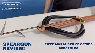 Riffe Marauder Series 55 Speargun Review [upl. by Oirtemed]