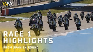 HIGHLIGHTS from Race 1 at Jerez 💥  2024 WorldWCR 🇪🇸 [upl. by Kulseth]