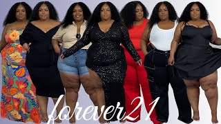 Forever 21 Plus Size  Curve 3X4X TryOn Haul  Collective  Cargos Dresses Tops amp More [upl. by Singleton621]