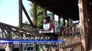 Powered Coaster Leolandia Italy [upl. by Nalyad]