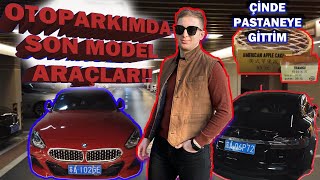 Çin’deki komşularımın arabaları  Çin’de pastaneden ekmek aldım  VLOG 3 [upl. by Boggs]