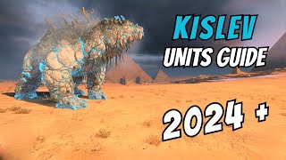 KISLEV Units Guide ROSTER 2024  Total War Warhammer 3 [upl. by Retsub]