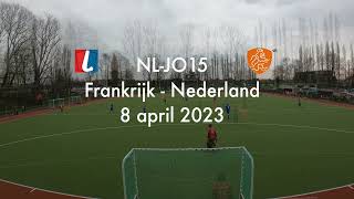 JO15  FrankrijkNederland 8 april 2023 [upl. by Leblanc]