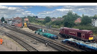 Severn Valley Railway  Live Rail Cam  Kidderminster Town railway railcam live livetrains [upl. by Rokach]