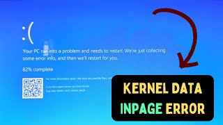 How to Fix Kernel Data Inpage Error on Windows 11 [upl. by Vange226]