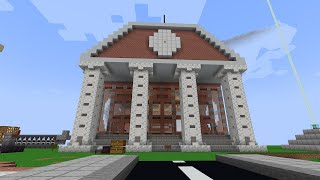 a minecraft courthouse [upl. by Ahsinroc650]