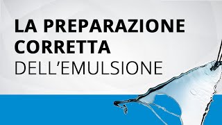 Emulsione la preparazione corretta  BLASER SWISSLUBE [upl. by Eendyc]