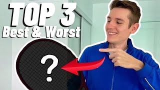 The BEST amp WORST Racquets of 2020  Review Rewind [upl. by Lednem]