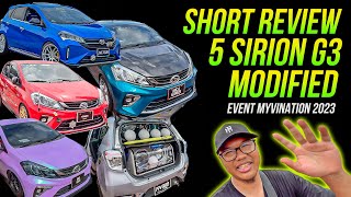 MISI Mencari 5 SIRION G3 MODIFIED di Event MYVINATION 2023  Short Review PART 2 [upl. by Ahcas]