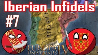 EU4  ATTACKING ARAGON  Iberian Infidels  Episode 7 [upl. by Rabiah]