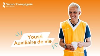 Yasir Auxiliaire de Vie chez Senior Compagnie Nanterre [upl. by Placido]