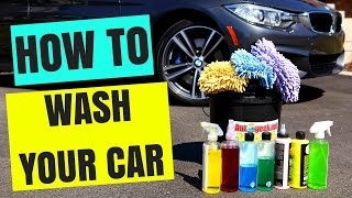 HOW TO WASH YOUR CAR AT HOME LIKE A PRO [upl. by Avevoneg992]