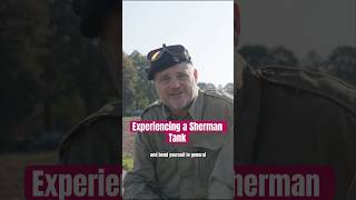 Experiencing a Sherman tank first hand tank history almurray [upl. by Eveam]