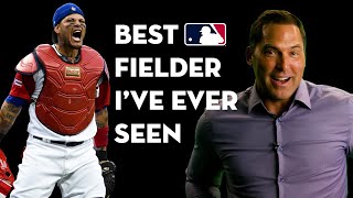 The best fielders these MLB players saw Yadier Molina Ozzie Smith Cal Ripken all mentioned [upl. by Erdnua]