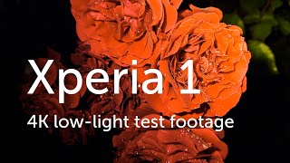 Sony Xperia 1 low light sample footage 4k 960 fps super slowmotion [upl. by Atinar]